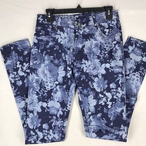 Tommy Hilfiger floral skinny jeans size 32 NWT